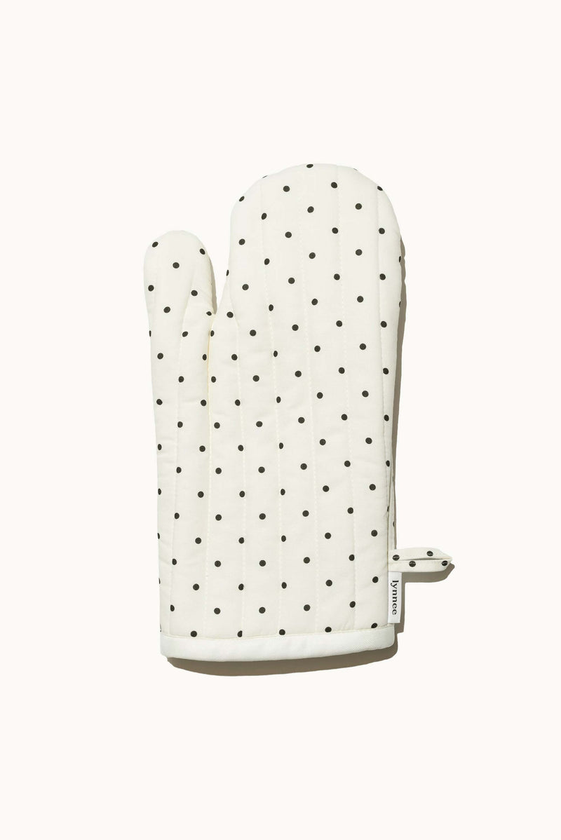 Lady Dot Oven Mitt & Pot Holder Set